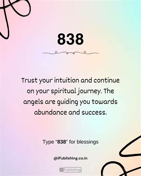 what does angel number 838 mean|Angel Number 838 – Symbolism and Meaning